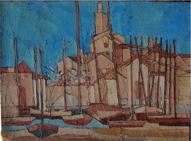 Halter_Marek_,_Miasteczko_porowe_na_Południu_,_ol.pł._60_x_81_cm._Millon,Paris,10.04.15,_nr_296.jpg