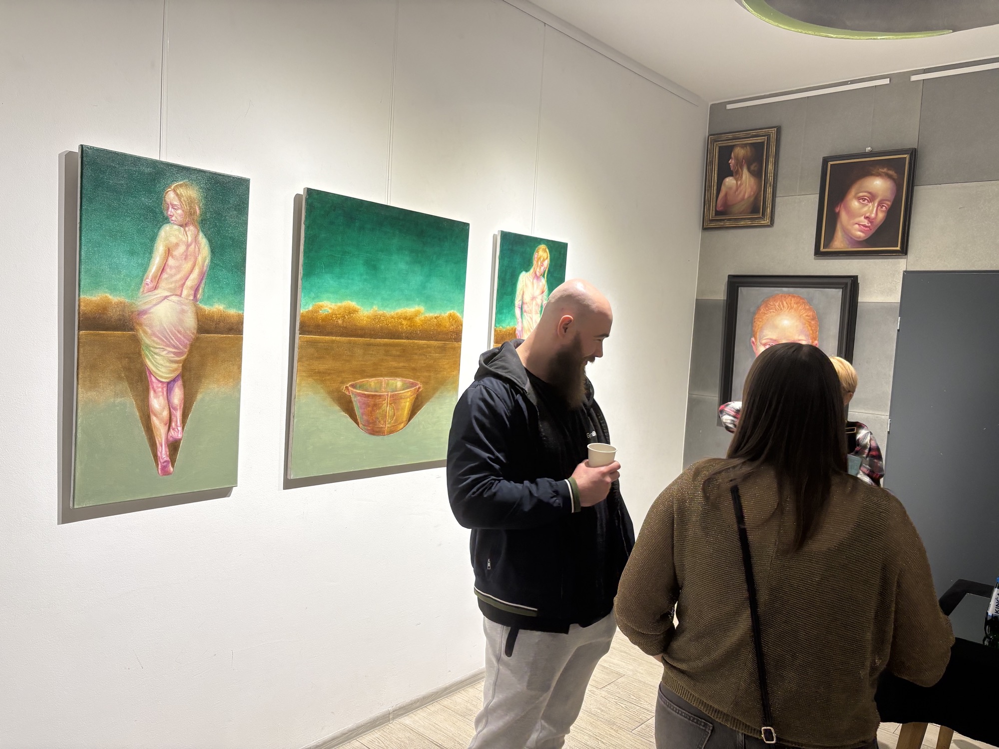 Wernisaż wystawy Sylwestra Stabryły Od pierwszego spojrzenia w Pragalerii