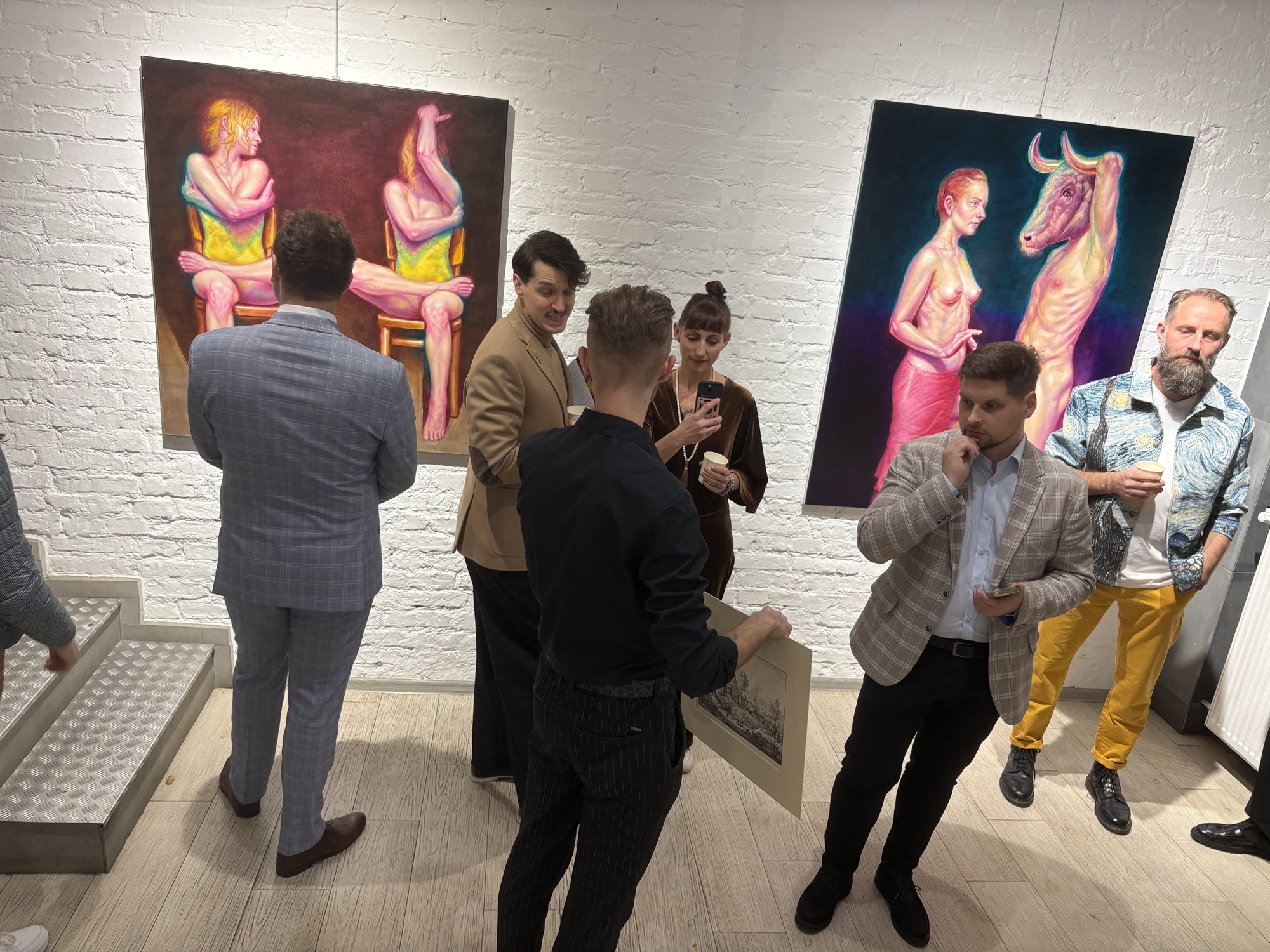 Wernisaż wystawy Sylwestra Stabryły Od pierwszego spojrzenia w Pragalerii