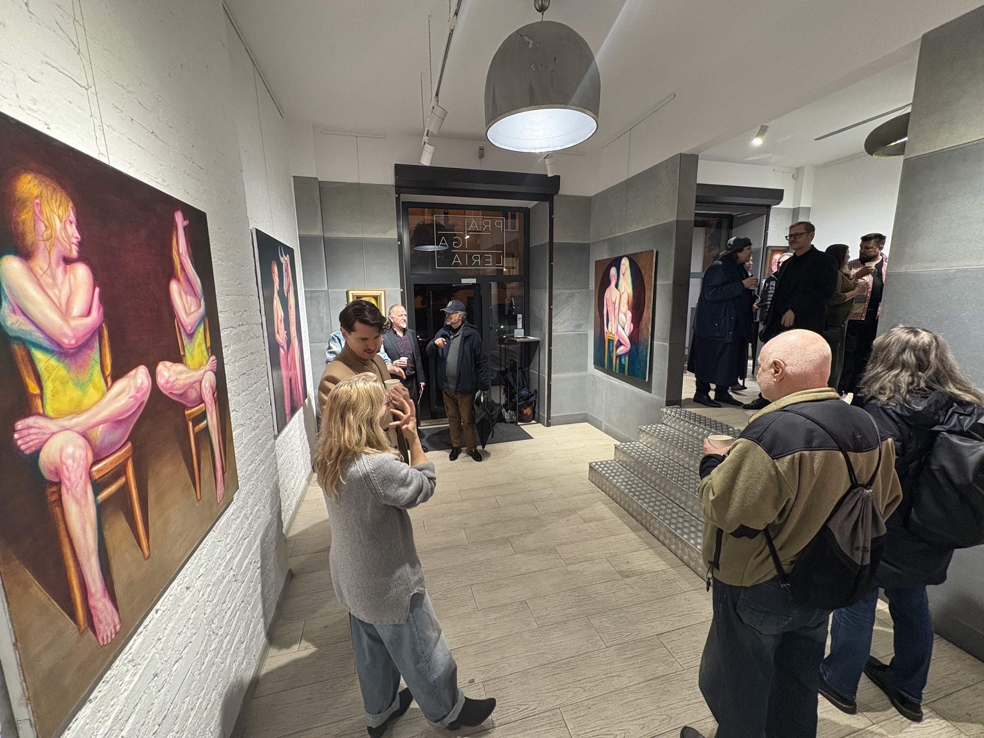 Wernisaż wystawy Sylwestra Stabryły Od pierwszego spojrzenia w Pragalerii