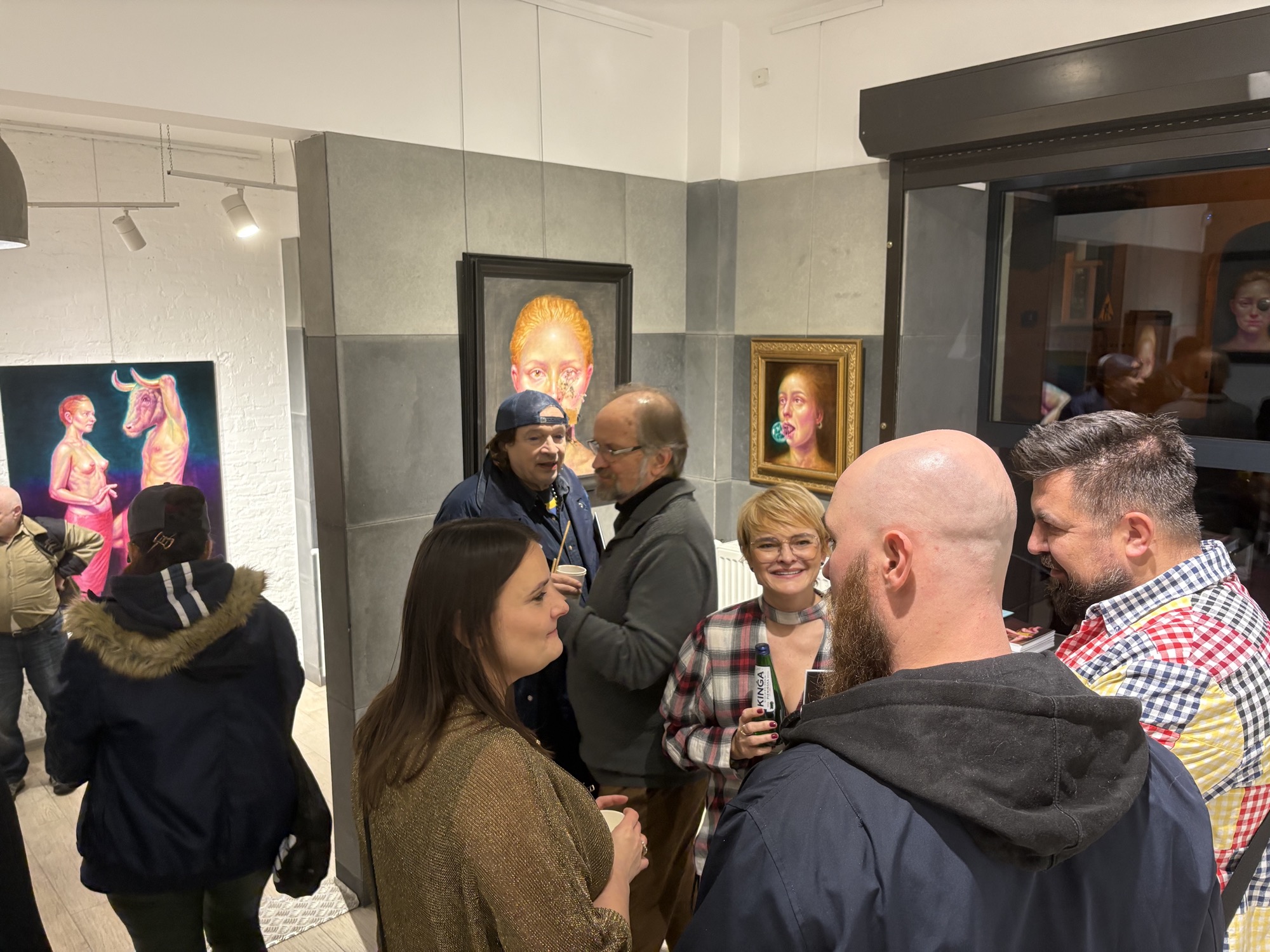 Wernisaż wystawy Sylwestra Stabryły Od pierwszego spojrzenia w Pragalerii