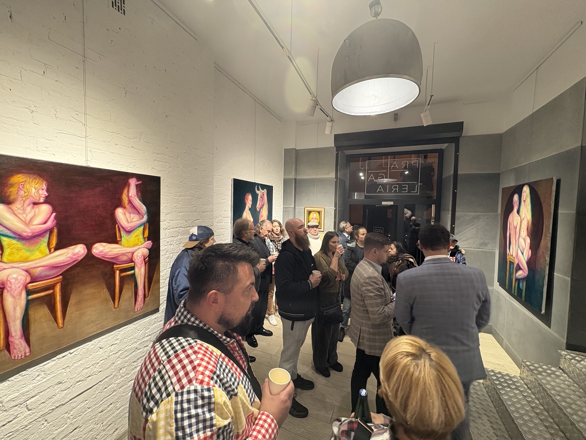 Wernisaż wystawy Sylwestra Stabryły Od pierwszego spojrzenia w Pragalerii