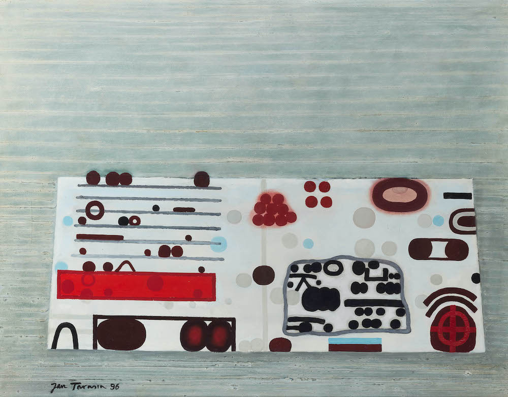 Jan TARASIN (1926 - 2009) Stół gier, 1996